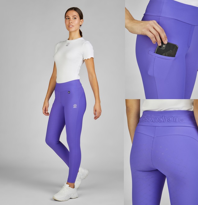 LEGGINGS PRO  DYNAMIC ESKADRON FULL GRIP Pantaloni Donna 